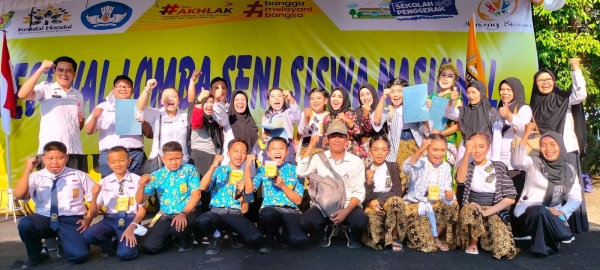 SPENJA SABET 4 KEJUARAAN AJANG FLS2N KABUPATEN KENDAL